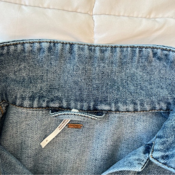 Free People Rumors Denim Jacket small - Picture 7 of 9